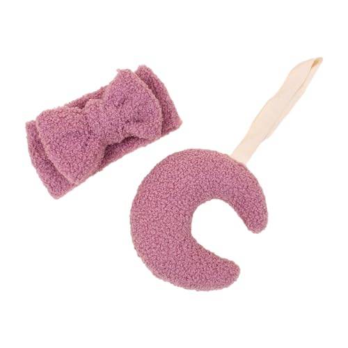 Mond Stirnbänder und Clips Set für Kinder Mond Mode mit Kette und sicheren Halt von Qsvbeeqj