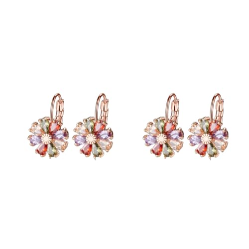 Multicolor Edelsteine Ohrringe Anspruchsvolles Leichtes Design Für Empfindliche Hauttägliche Kleidung Täglicher Kleidung Täglicher Verschleiß Leichtes Ohrstollen von Qsvbeeqj