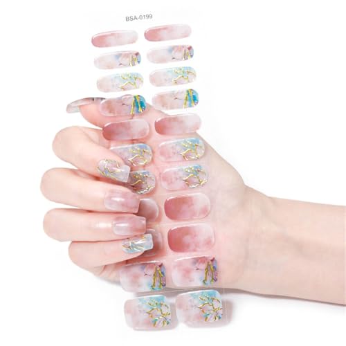 Nagellack Aufkleber Französische Gele Nagelaufkleber Nagellack Wraps Maniküre Aufkleber Gele Nagelstreifen von Qsvbeeqj