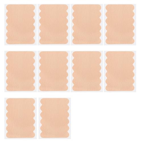 Packung Aus 10 Geruchslosen Unterarmkleberkissen Dünne Feuchtigkeitsdocht Pads Schweiß Absorbierende Aufkleber Dünne Schweißabsaugpolster von Qsvbeeqj
