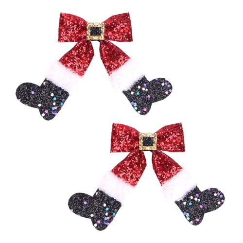 Packung Mit 2 Multifauntalen Stiefel Bowknot Haartaccessoire Hair Clip Weihnachten Bowknot Haarstück Für Alle Frisuren Geeignet Packung Mit 2 Multifauntalen Stiefel Bowknot Haartaccessoire Hair Clip Weihnachten Bowknot Haarstück Für Alle Frisuren Geeignet von Qsvbeeqj