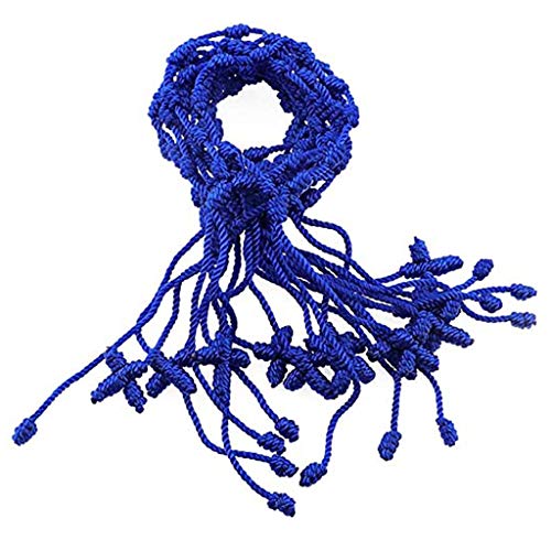 Qsvbeeqj 12 Stücke 7 Knoten String Kabbala Armband Verstellbar Viel Glück Tibet Armbänder Amulett Geschenk Für Männer & Wome Armbänder Für Freundin Billig von Qsvbeeqj