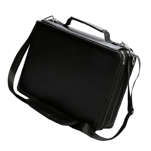 Qsvbeeqj 168/224 Slot Marker Organisatoren Mit Schultergurt Multifunktional Mit Hoher Kapazität Multilayer Marker Hülle Art Enthusiast Pen Case von Qsvbeeqj