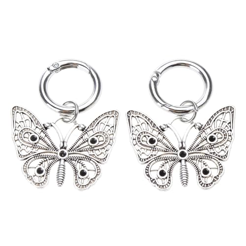 Qsvbeeqj 1Pair Trendy Schuhzubehör Individuelle Stiefelanhänger Punk Inspirierte Ornamente Einzigartige Schuhe Hänge Accessoire Sturdy von Qsvbeeqj