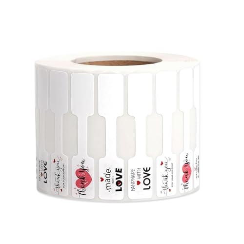 Qsvbeeqj 500pcs Blanks Schmuckpreis Aufkleber Rollen Mit Schnellen Schälen Für Einfache Anwendung Auf Kleinen Zubehör Juwelierpreis Etiketten Aufkleber Handgefertigt von Qsvbeeqj