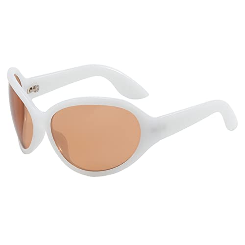 Qsvbeeqj Alien Punk Wrap Around UV400 Schattierungen Brillen Alien von Qsvbeeqj