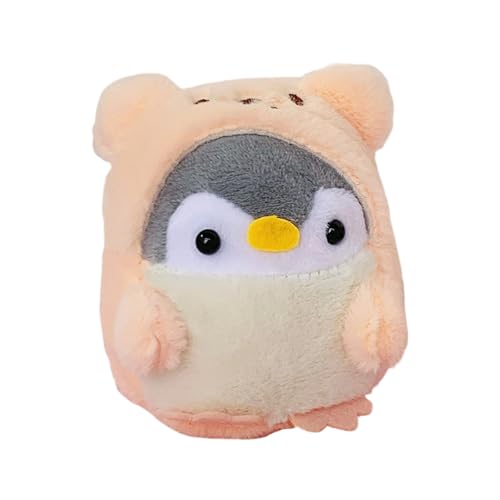 Qsvbeeqj Anime Figur Anhänger Plüsch Pinguins Schlüsselbeutel Charme Penguins Schlüsselbund Rucksack Hängende Ornamente Geschenke Handtasche Accessoires von Qsvbeeqj