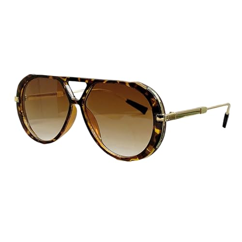 Qsvbeeqj Beliebte Sonnenbrille mit Farbverlauf, modischer Druckrahmen, Doppelstrahlstruktur, angenehm zu tragen, für Damen, Teenager, Mädchen, Outdoor, sonnenfeste Brillen, Rahmen mit Leopardenmuster Qsvbeeqj Beliebte Sonnenbrille mit Farbverlauf, modischer Druckrahmen, Doppelstrahlstruktur, angenehm zu tragen, für Damen, Teenager, Mädchen, Outdoor, sonnenfeste Brillen, Rahmen mit Leopardenmuster von Qsvbeeqj
