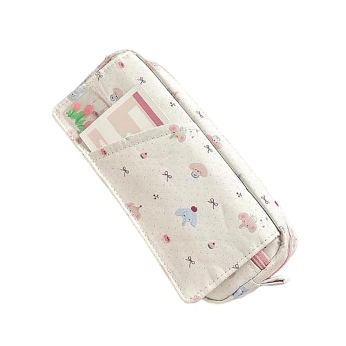 Qsvbeeqj Bencil Case Puppy Pen Bag Schulmaterial Für Die Organisation Von Markern Und Accessoires Tasche Einfache Welpenbeutelbox Für Schüler von Qsvbeeqj