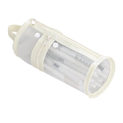 Qsvbeeqj Bleistiftbeutel Mit Großer Kapazität Zylindrischer Bleistiftposten Beutel Klarer Bleistiftbeutel Stiftkoffer School Office Liefert Große Kapazität Stift Case Clear Bleistift Fall Stiftbeutel von Qsvbeeqj