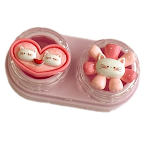 Qsvbeeqj Brillenetui für Brillen, Augenentferner, Kolben, Saugnapf, Reise-Werkzeug, sichere Platzierung von Brillen, Reiseetui für Frauen, D von Qsvbeeqj