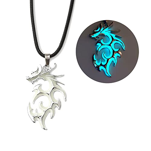 Qsvbeeqj Dragon Halskette Anhänger Für Frauen Männer Drache Hallowen Schmuck Geschenke Halsketten Drache Anhänger Halskette Drache Anhänger Für Männer Dragon Anhänger von Qsvbeeqj