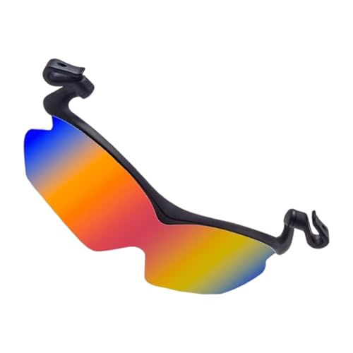 Qsvbeeqj Einstellbare Clip Hut Sportbrille Outdoor Polarisierte Sonnenbrille Radsport Radfahren Brille Wandern Radtouren von Qsvbeeqj