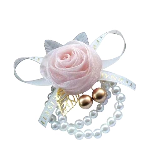 [Qsvbeeqj] Elastisches Perlen-Armband, bequem, Rosen, für Mädchen, Mode-Schmuck-Accessoires, b von Qsvbeeqj