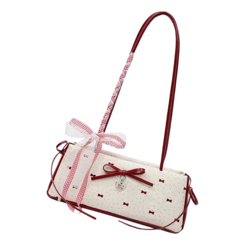 Qsvbeeqj Elegante Frauen Unterarm Tasche Für Frauen Gelegentlich Schulterbärte PU Leder Mode Handtasche Satchel Für Reisearbeit Täglich Gebrauchsgeräumte Arbeitstasche von Qsvbeeqj