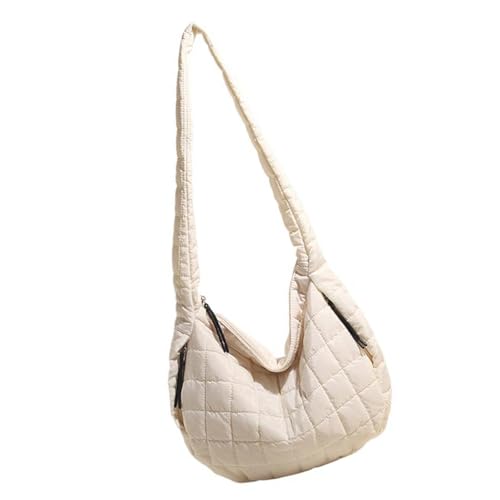 Qsvbeeqj Elegante Gesteppte Umhängetasche Mit Erweiterbarem Lagerraum Leicht Nylon Unisex Crossbod von Qsvbeeqj