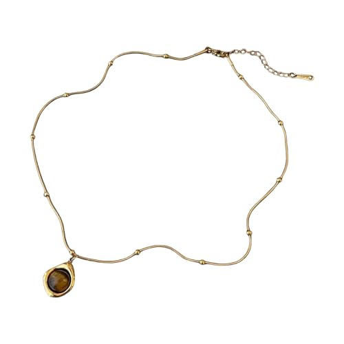 Qsvbeeqj Elegante Halskette mit bunten Steinen längenverstellbar Halskette einzigartige Edelsteine Anhänger Choker für Alltag Schmuck für Damen, One Size, Wie beschrieben, Wie beschrieben Qsvbeeqj Elegante Halskette mit bunten Steinen längenverstellbar Halskette einzigartige Edelsteine Anhänger Choker für Alltag Schmuck für Damen, One Size, Wie beschrieben, Wie beschrieben von Qsvbeeqj