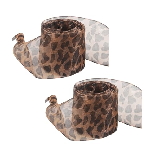 Qsvbeeqj Flache Schnürsenkel mit Schleife 140 cm Leopard Prints Schuhe Spitze für Erwachsene Kinder Sneaker Straßenmode Freizeitschuhe Modische Schnürsenkel, Braunes Leopardmuster, Rozmiar uniwersalny von Qsvbeeqj