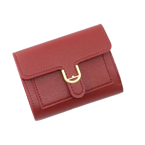 Qsvbeeqj Frauen Kleine Kompakte Brieftaschen PU Leder Clutches Geldbörsen Kartenhalter Ladies Geldbeutel Geldbeutel Clutches Geld von Qsvbeeqj