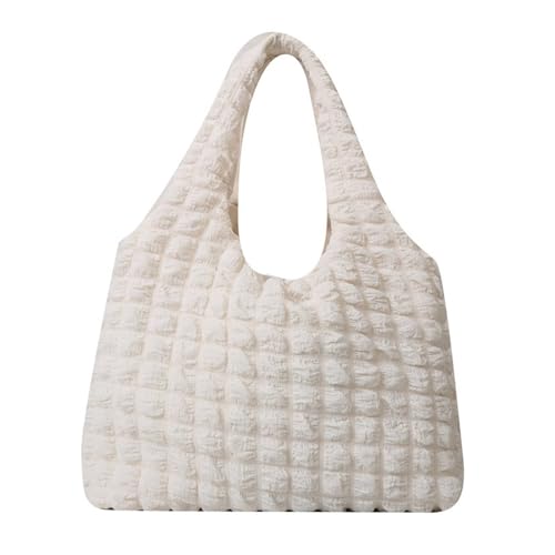 Qsvbeeqj Frauen Tasche Große Kapazität Schulter Falten Handtasche Ästhetische Achselhöhle Mode Unterarm Einkaufsdating Frauen Achselfalt Handtasche Große Kapazität Schulter Trend Unterarm von Qsvbeeqj