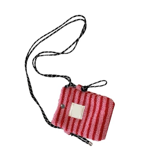 Qsvbeeqj Fuzzy Schulter Crossbody Tasche Mit Einzigartigem Bunten Dot Design Satchel Geldbörse Für Mode Enthusiasten Und Profis Professionelle Tasche von Qsvbeeqj