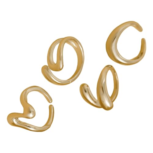 Qsvbeeqj Gothics Styles Patchwork Form Ringe Mode Accessoire Für Männer Und Frauen Einzigartige Designs Schmuckparty Lieferungen Geschenke Legierungsmaterialien Ringe von Qsvbeeqj