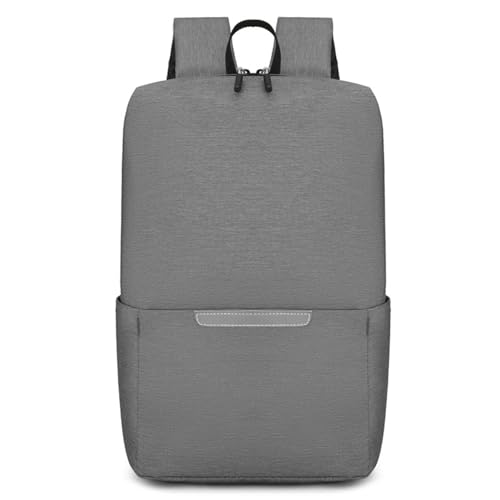 Qsvbeeqj Mann Alltagsrucksack Frauen Rucksack Junge Alltag Teenager Reise Student Schule Laptops Student Schule Frauen Freizeit Reisen Laptops, Dunkelgrau von Qsvbeeqj