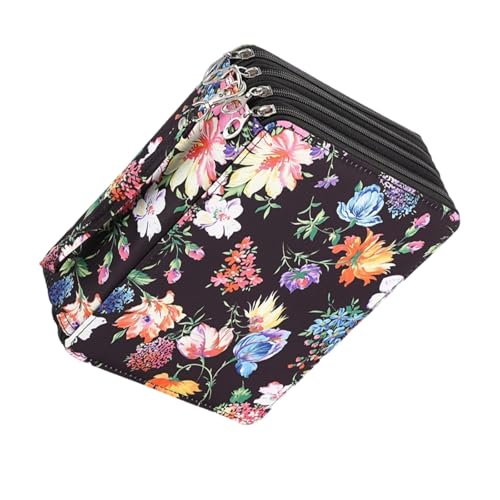 Qsvbeeqj Multifunktionale Stiftbeutel 168 Slots Farbige Bleistiftbeutel Mit Farbiger Gehäuse Organisatoren Bag Elastic Pen Case von Qsvbeeqj