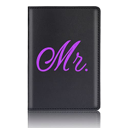 Qsvbeeqj PU Leahter Cover Honeymoon Card Holder für Frauen Männer Reisen Mode Liebhaber Paar Hochzeiten Reisen für Frauen, B, Schönheit der Masse von Qsvbeeqj