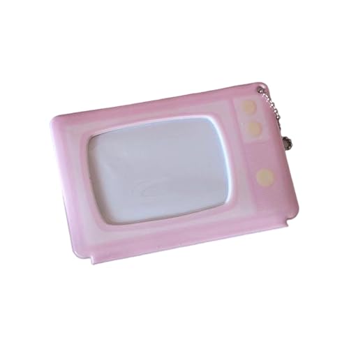 Qsvbeeqj Photo Card Case 3inch PVC Photo Sleeve Photocard Cover Für Frauen Studentin Keyring Rucksäcke Charme Ärmel von Qsvbeeqj