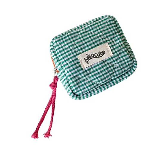 Qsvbeeqj Preppy Reißverschluss Kosmetische Beutel Geldbeutel Reisemünzenbeutel Ändern Geldbörse Sanitär Servietten Aufbewahrungsbeutel Make Up Tasche Zum Geldbeutel Lippenstift von Qsvbeeqj