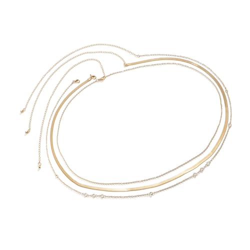 Qsvbeeqj Raffinierte Schlangenknochenkette Taillengürtel Bequeme Bauchkette Mode Körperschmuck Accessoire Für Party Tragen Modische Körperschmuck von Qsvbeeqj