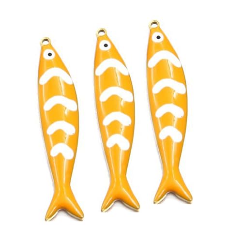 Qsvbeeqj Reversible Cloisonne Anhänger Halskette Charme Sturdes Edelstahl Zubehör 8mm Größe Doppelseitiger Emaille Drop Anhänger von Qsvbeeqj