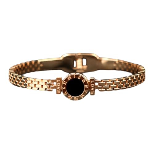 Qsvbeeqj Roman Digitaler Armreifen Schmuckzubehör Modische Handgefertigte Schnallen Armband Frauenhandgelenk Accessoires von Qsvbeeqj
