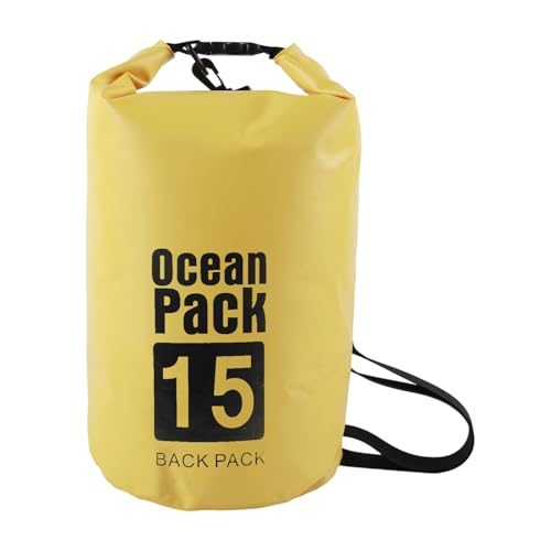 Qsvbeeqj Schnellfreisetzung wasserdichte Trockenbeutel Für Rafting Wanderung Praktische PVC Aufbewahrung Großer Kapazität Außenlager wasserdichte Eimer von Qsvbeeqj