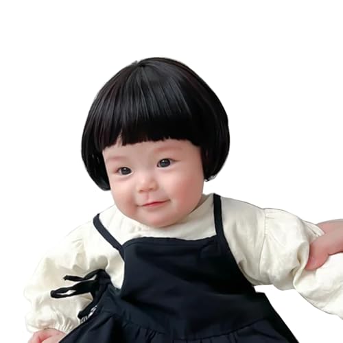Qsvbeeqj Schöne Baby Cosplay Nette Jungen Mädchen Perücke Kappe Haarteil Kopfbedeckung Trendy Haar Ornament Requisiten Für Kleinkinder von Qsvbeeqj