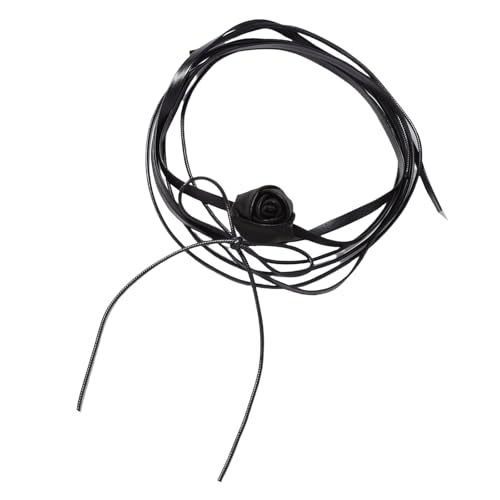 Qsvbeeqj Stilvolle Blumenförmige Charme Halskette Multi Layer Seil Neckketten Handgefertigt Frauen Hals Accessoire Für Urlaubsfeiern Vielseitiger Stil Schmuckstil von Qsvbeeqj