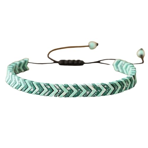 Qsvbeeqj Stilvolle Flache Perlen Armband Einstellbare Handgelenk Kette Geometrische Form Handgelenk Barm Schmuckstück Geometrisches Perlenarmband Qsvbeeqj Stilvolle Flache Perlen Armband Einstellbare Handgelenk Kette Geometrische Form Handgelenk Barm Schmuckstück Geometrisches Perlenarmband von Qsvbeeqj