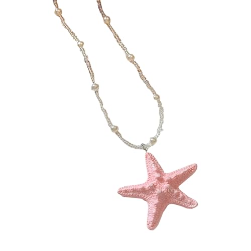 Qsvbeeqj Summers Beach Seesterne Anhänger Halskette Leichter Schmuck Für Frauen Urlaub Elegantes Schicht Accessoire Geschenkstärke Anhänger Halskette Qsvbeeqj Summers Beach Seesterne Anhänger Halskette Leichter Schmuck Für Frauen Urlaub Elegantes Schicht Accessoire Geschenkstärke Anhänger Halskette von Qsvbeeqj