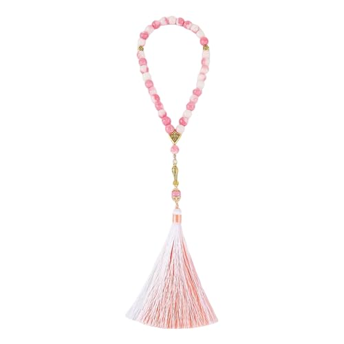 Qsvbeeqj Traditionelle Muslime Gebetsperlen Mit Modernen Wendungen Buntes Quasten Designs Armband Für Spirituelle Und Modische Verwendung von Qsvbeeqj