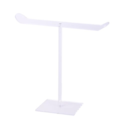 Qsvbeeqj Transparentes Haarband Display Rack Acryl Organizer für Frauen Haarschmuck Stilvolle Transparente Stirnband Aufbewahrung Ständer Ihr Haar Zubehör von Qsvbeeqj