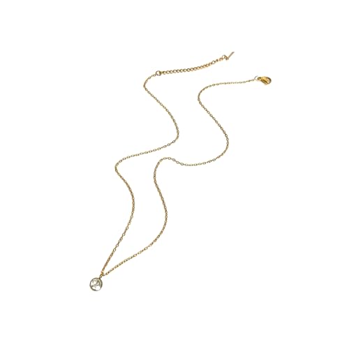 Qsvbeeqj Trendy Blumenanhänger Halskette Elegant Gold Plattiert Für Frauen Retro Stile Für Jeden Anlass Retro Geeignet von Qsvbeeqj