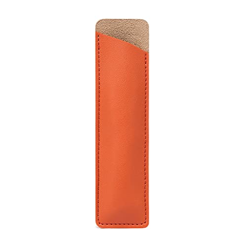 Qsvbeeqj Vintage Leder Federtasche für Füllfederhalter Lederetui Füllfederhalter Etui für Füllfederhalter Mäppchen für Frauen Männer Single Holder A von Qsvbeeqj