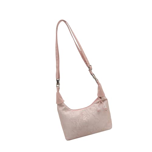 Retro Chinesische Stil Umhängetasche Crossbody Stickerei Abendtaschen Clutch Taschen Knödeltaschen Handtasche Handtasche Mode Handtasche, a von Qsvbeeqj