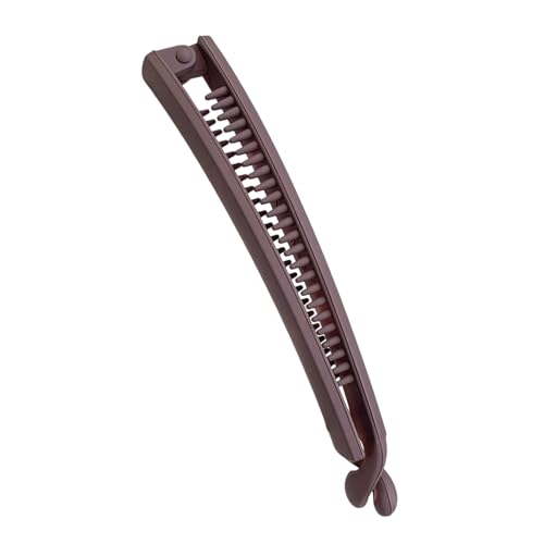 Stilvolle Harz-Haarnadeln, Bananen-Clip-Styling-Haarteile, Haarnadel, tägliche Kopfbedeckung für verschiedene Frisuren, Acryl-Bananen-Clip von Qsvbeeqj