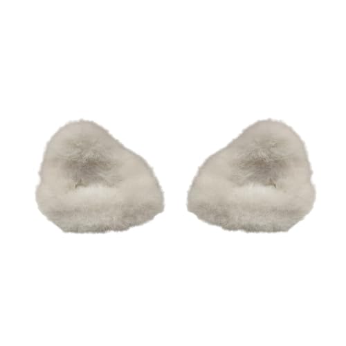 Stilvolle Plüschkatzen Ohrhaarklammern Einzigartige Katzen Ohrhaarklammern Weiche Nicht Slip Bony Claw Clips For Women Dekoration von Qsvbeeqj