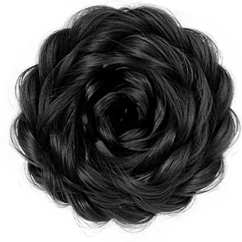 Synthetische Faserhaarbrötchen Clip Für Dünne Haare Und Büro Frauen Friseur Lösung Hochsteckfrisur Haarklemme Natürlicher Haarstück Schnelle Clip Auf Brötchen Für Frisur von Qsvbeeqj