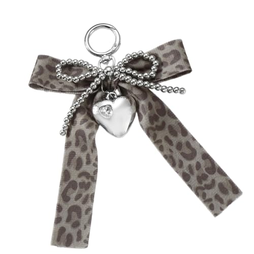 Unique Leoparden Druckbögen Mit Stern Und Herz Detail Taschen Dekoration Retro Styles Taschen Accesories Schlüsselring Für Frauen Fashion Geschenk von Qsvbeeqj