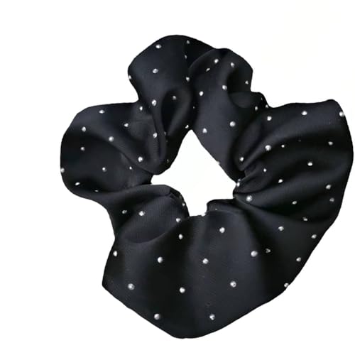 Verzierter Pferdeschwanz-Halter, bequem, dehnbar, Haarteil für Mädchen, Party, Frisur, unverzichtbar, elegante Haargummis für Party-Frisuren von Qsvbeeqj