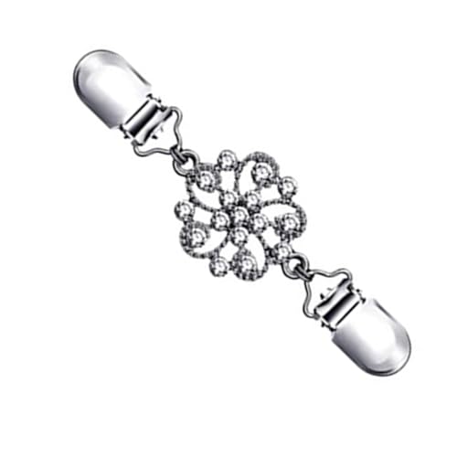 Vintage Pullover Schal Clips Cardigan Clips Farbe Clip Pullover Kragen Clip Reißverschluss Pullover Blau Chi Pins Cardigan Pin, 5個のセット von Qsvbeeqj